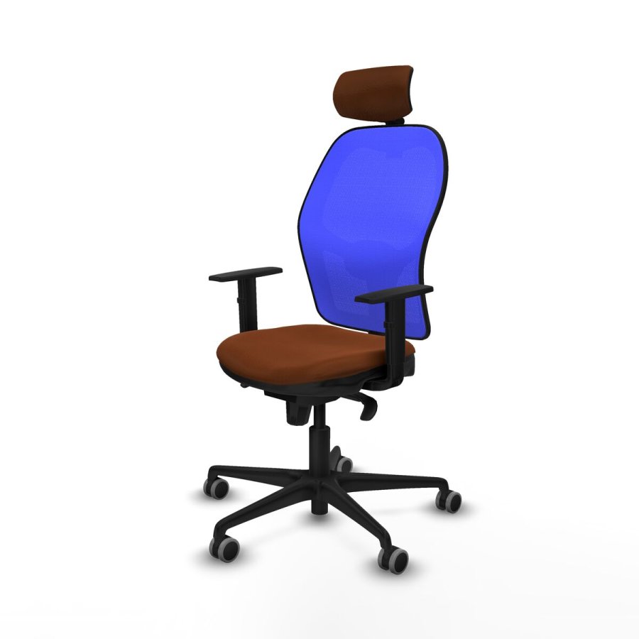 Kontorstol med hovedgrde Piqueras y Crespo 1D036G2 Bl Brun #2