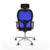 Kontorstol med hovedgrde Piqueras y Crespo 1D086G2 Bl Brun #5