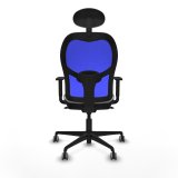 Kontorstol med hovedgrde Jorquera Piqueras y Crespo 1D036G1 Lysegr #5