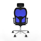 Kontorstol med hovedgrde Piqueras y Crespo 1D086N2 Lysegr #5