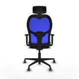 Kontorstol med hovedgrde Piqueras y Crespo 1D036G2 Bl Mrkebrun #5