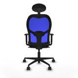 Kontorstol med hovedgrde Jorquera Piqueras y Crespo 1D036N1 Bl Mrkebrun #5