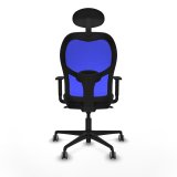 Kontorstol med hovedg�rde Jorquera Piqueras y Crespo 1D036G1 Sort #5