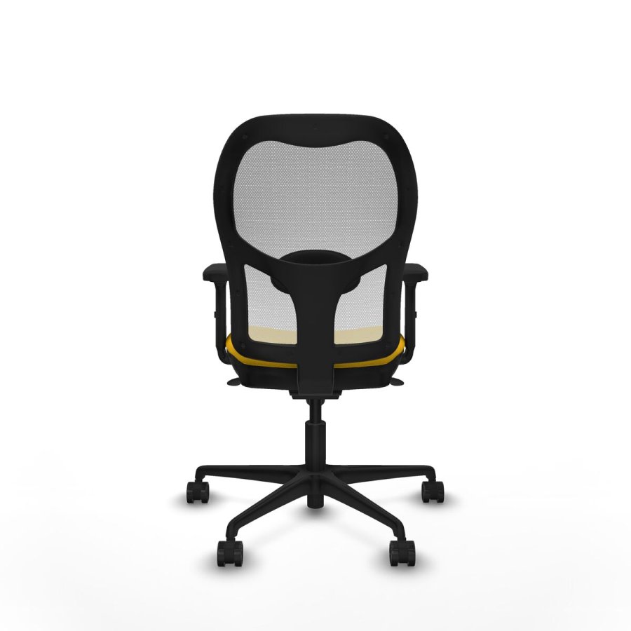 Kontorstol Piqueras y Crespo 2D036N0 Gul #5