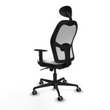 Kontorstol med hovedgrde Jorquera Piqueras y Crespo 1D036G1 Hvid #4