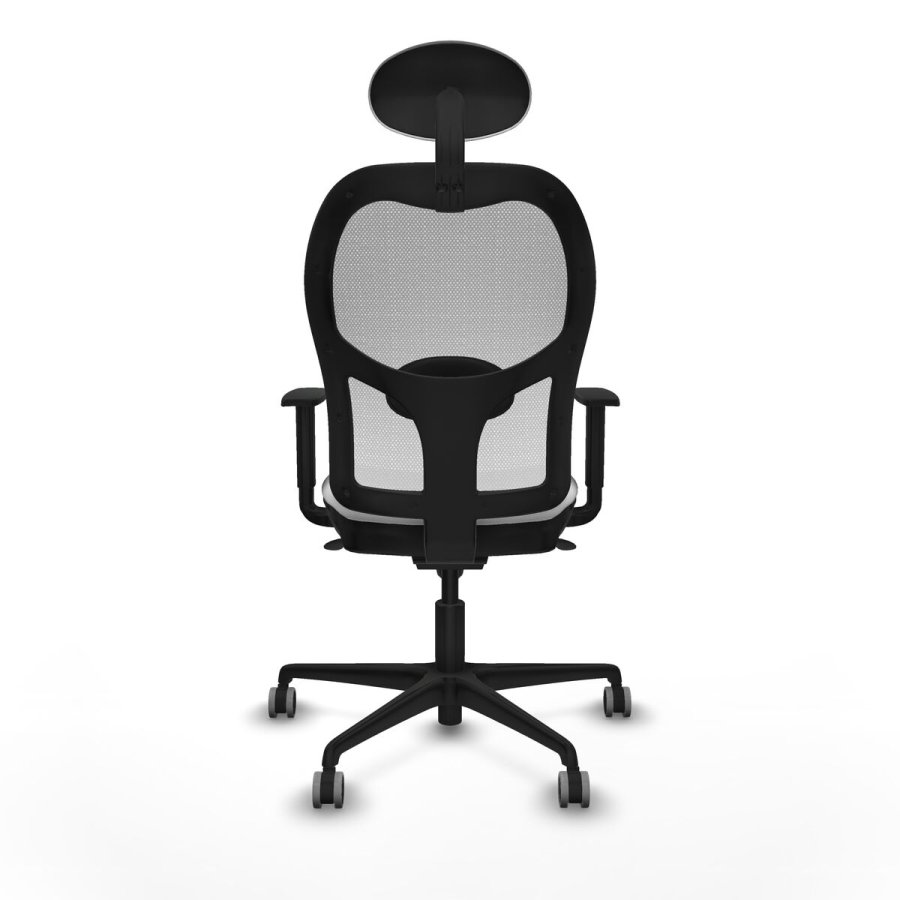 Kontorstol med hovedgrde Jorquera Piqueras y Crespo 1D036G1 Hvid #5