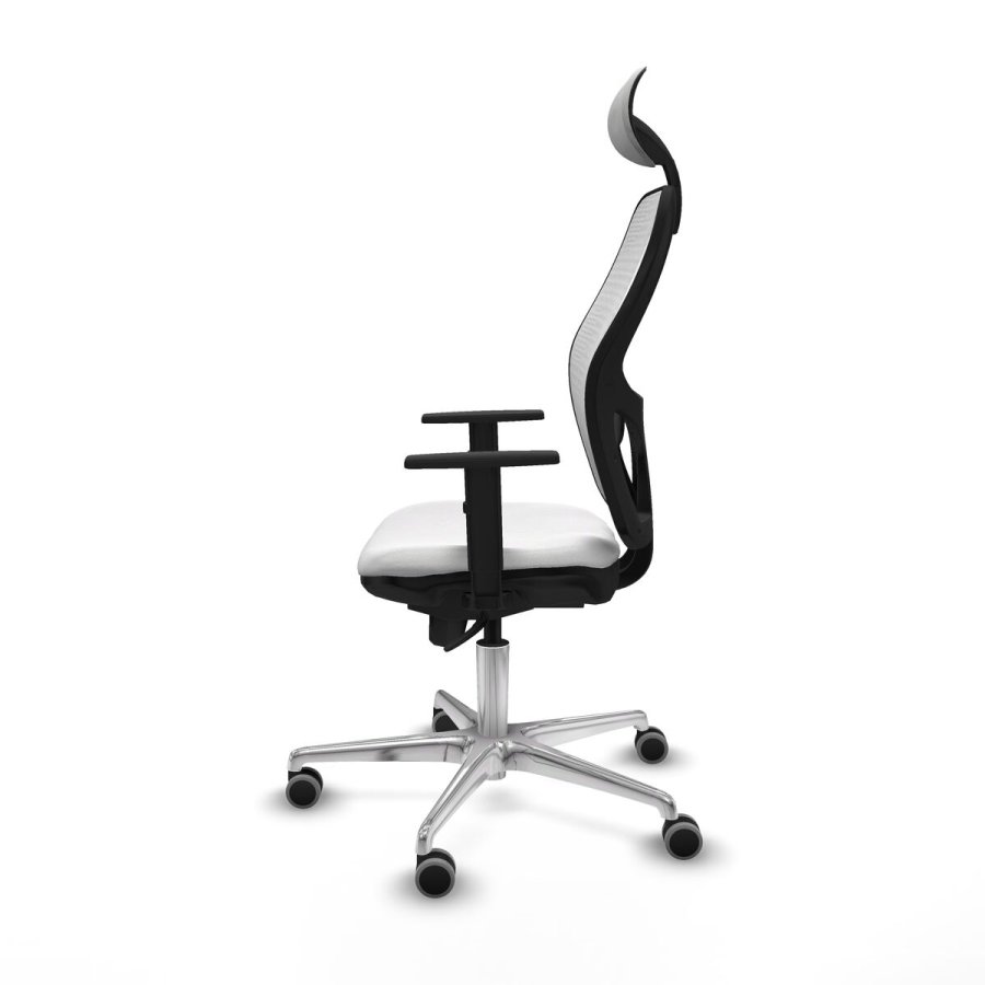 Kontorstol med hovedgrde Jorquera Piqueras y Crespo 1D086G1 Hvid #3