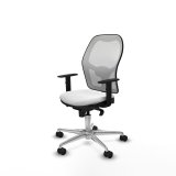 Kontorstol Piqueras y Crespo 1D086N0 Hvid #2