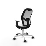 Kontorstol Piqueras y Crespo 1D086N0 Hvid #4