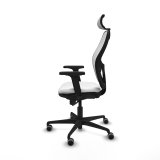 Kontorstol med hovedgrde Piqueras y Crespo 2D036G2 Hvid #3