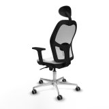 Kontorstol med hovedgrde Piqueras y Crespo 2D086G1 Hvid #4