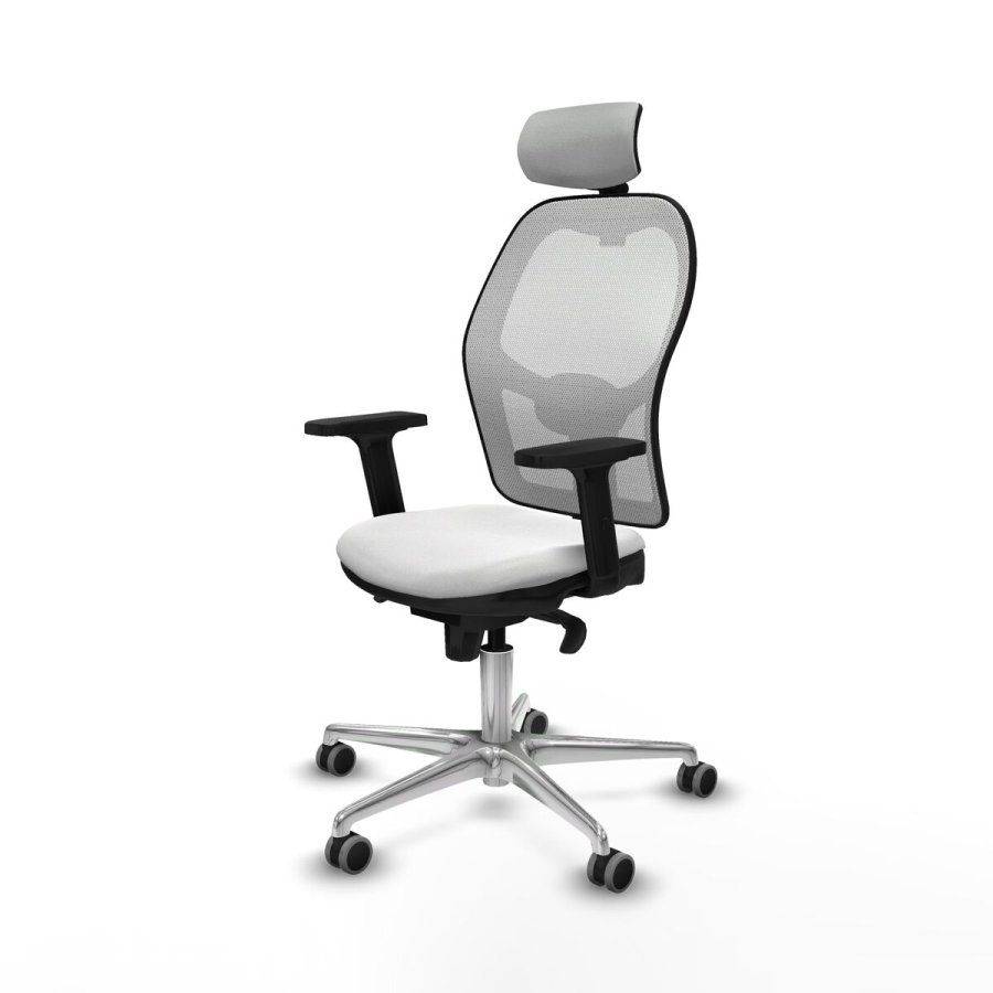 Kontorstol med hovedgrde Piqueras y Crespo 2D086G2 Hvid #2