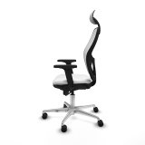 Kontorstol med hovedgrde Piqueras y Crespo 2D086N1 Hvid #3