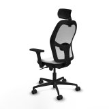 Kontorstol med hovedgrde Piqueras y Crespo 3D036N2 Hvid #4