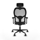 Kontorstol med hovedgrde Piqueras y Crespo 3D036N2 Hvid #5