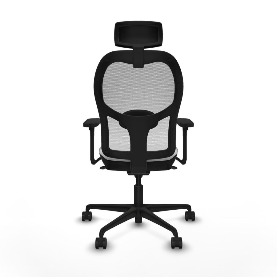 Kontorstol med hovedgrde Piqueras y Crespo 3D036N2 Hvid #5