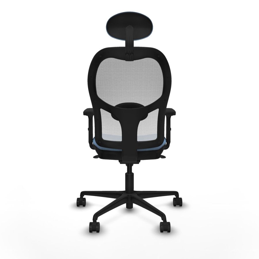 Kontorstol med hovedgrde Piqueras y Crespo 2D036N1 Himmelbl #5