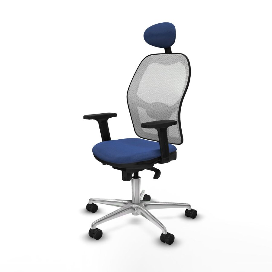 Kontorstol med hovedg�rde Piqueras y Crespo 2D086N1 Marinebl� #2