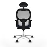 Kontorstol med hovedg�rde Piqueras y Crespo 2D086N1 Marinebl� #5