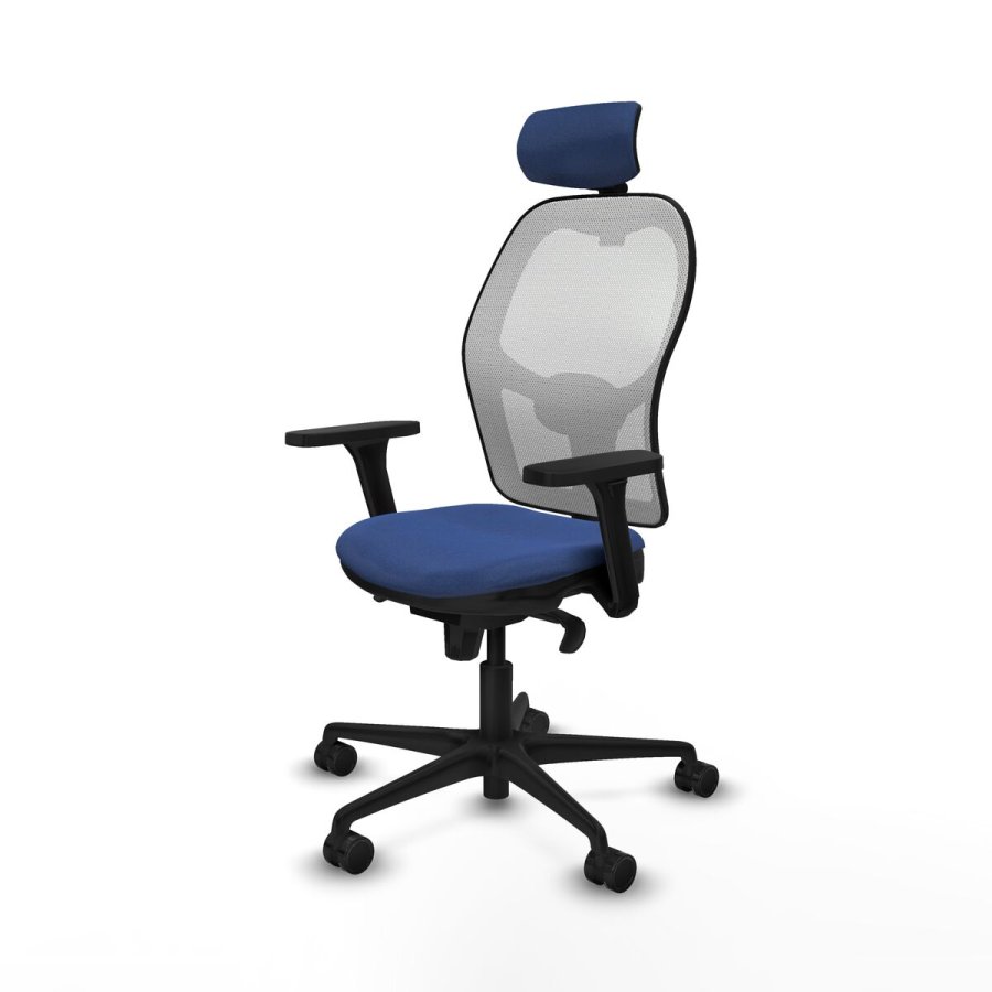 Kontorstol med hovedg�rde Piqueras y Crespo 3D036N2 Marinebl� #2