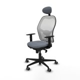 Kontorstol med hovedg�rde Jorquera Piqueras y Crespo 1D036G1 Gr� #2