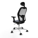 Kontorstol med hovedg�rde Piqueras y Crespo 2D086N1 Gr� #4