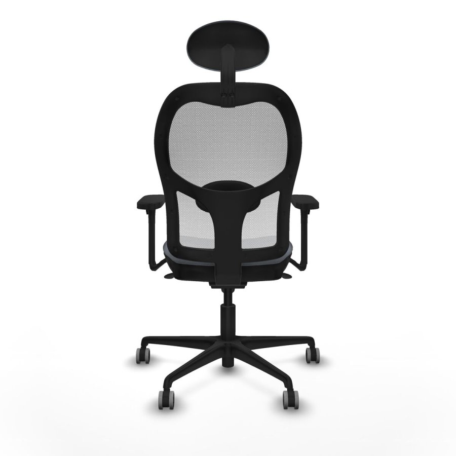 Kontorstol med hovedg�rde Piqueras y Crespo 3D036G1 Gr� #5