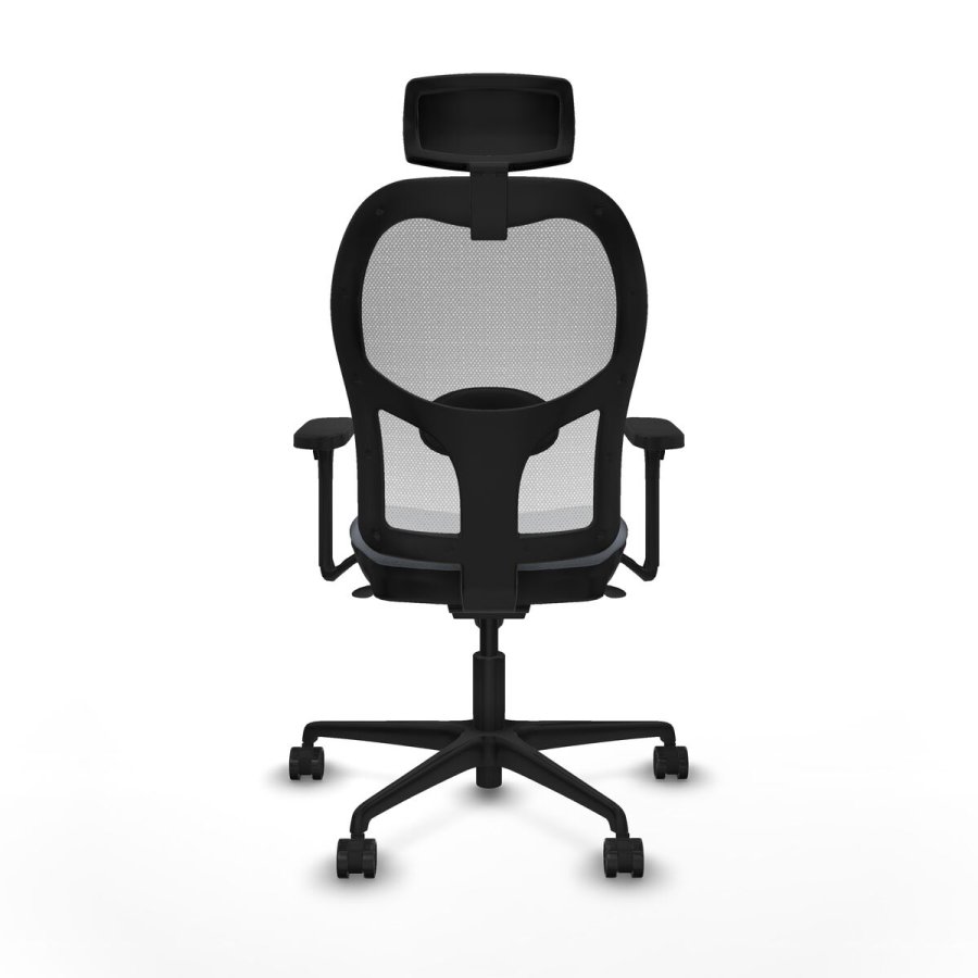 Kontorstol med hovedg�rde Piqueras y Crespo 3D036N2 Gr� #5