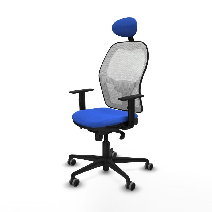 Kontorstol med hovedg�rde Jorquera Piqueras y Crespo 1D036G1 Bl� #2