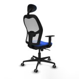 Kontorstol med hovedg�rde Jorquera Piqueras y Crespo 1D036G1 Bl� #6