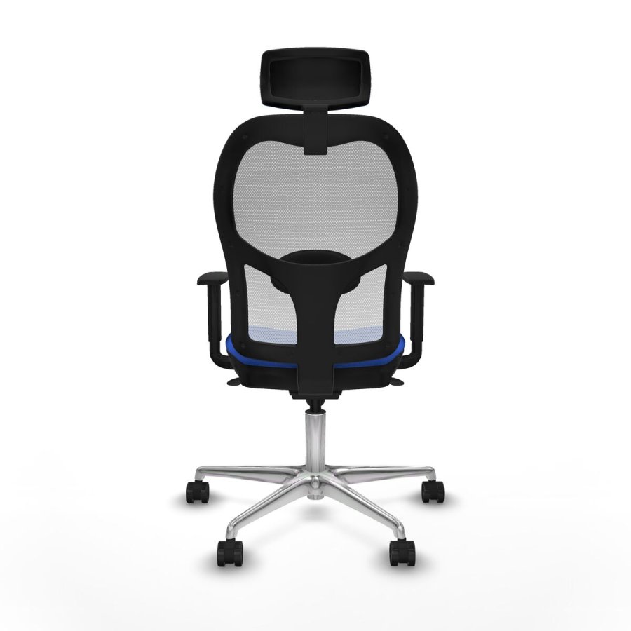 Kontorstol med hovedg�rde Piqueras y Crespo 1D086N2 Bl� #5