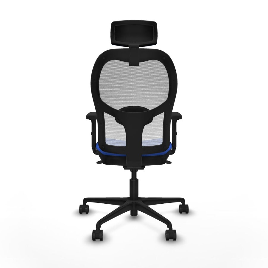 Kontorstol med hovedg�rde Piqueras y Crespo 2D036N2 Bl� #5