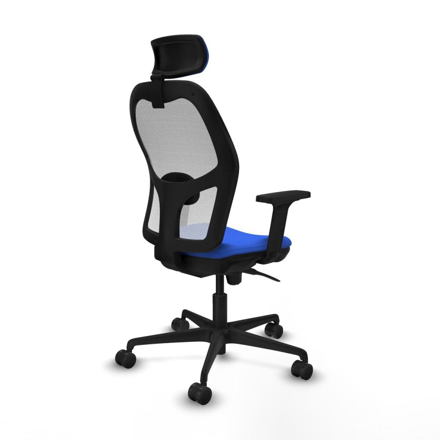 Kontorstol med hovedg�rde Piqueras y Crespo 2D036N2 Bl� #6