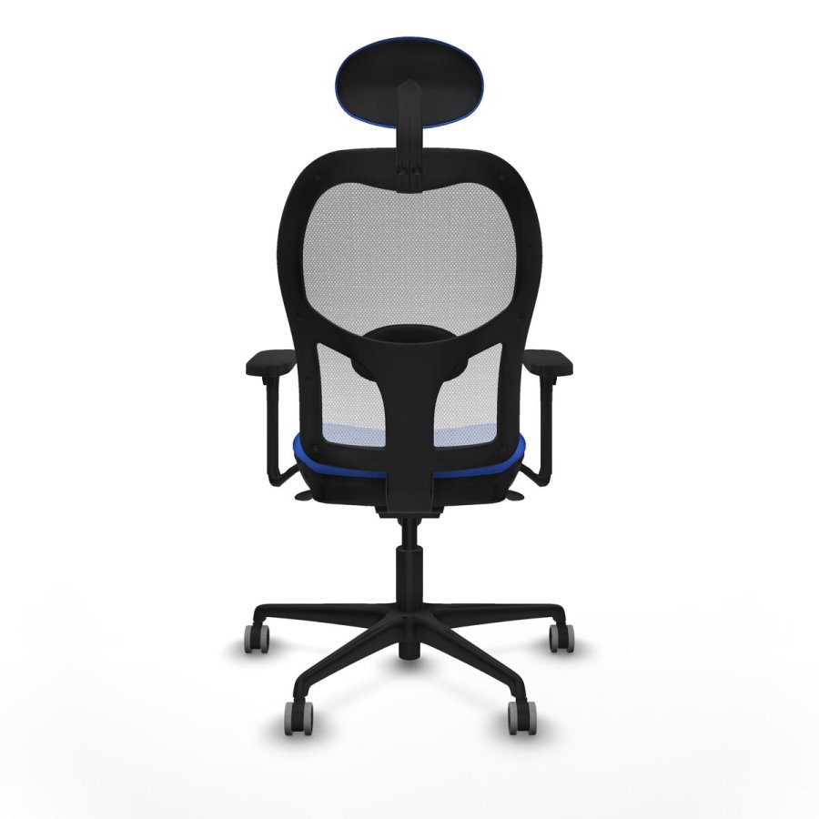 Kontorstol med hovedg�rde Piqueras y Crespo 3D036G1 Bl� #5