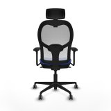 Kontorstol med hovedg�rde Piqueras y Crespo 3D036G2 Bl� #5