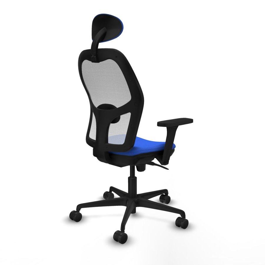 Kontorstol med hovedg�rde Piqueras y Crespo 3D036N1 Bl� #6