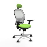 Kontorstol med hovedg�rde Piqueras y Crespo 3D086G1 Pistacie #1