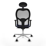 Kontorstol med hovedg�rde Jorquera Piqueras y Crespo 1D086N1 Lysebl� #5