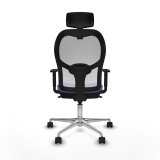 Kontorstol med hovedg�rde Piqueras y Crespo 1D086N2 Lysebl� #5