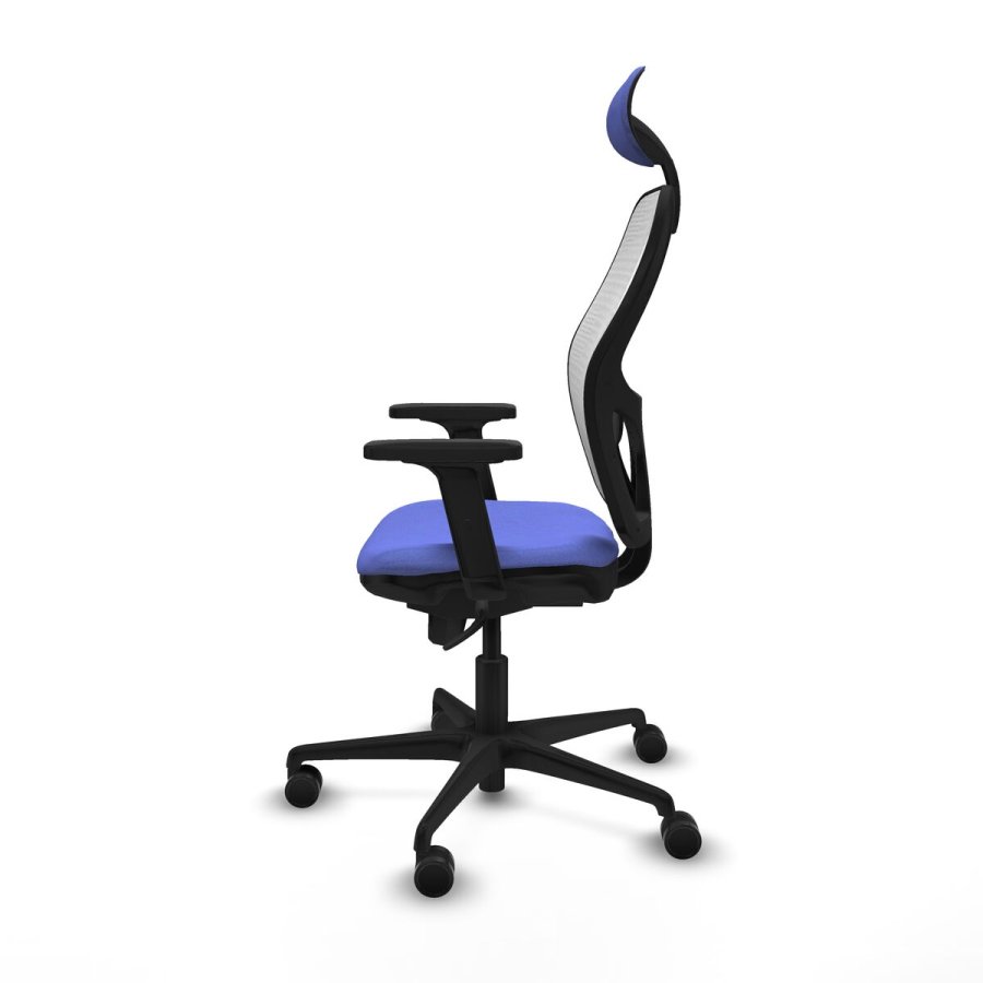 Kontorstol med hovedg�rde Piqueras y Crespo 2D036N1 Lysebl� #3