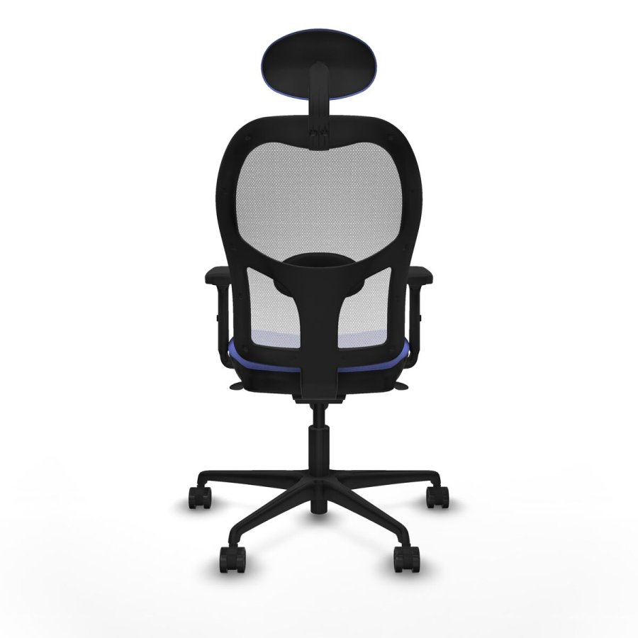 Kontorstol med hovedg�rde Piqueras y Crespo 2D036N1 Lysebl� #5