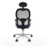 Kontorstol med hovedg�rde Piqueras y Crespo 2D086N1 Lysebl� #5