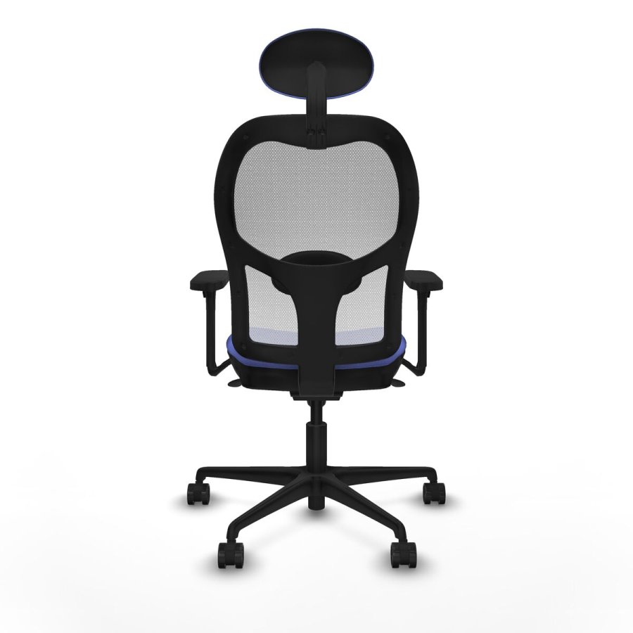 Kontorstol med hovedg�rde Piqueras y Crespo 3D036N1 Lysebl� #5