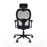 Kontorstol med hovedg�rde Piqueras y Crespo 3D036N2 Lysebl� #5