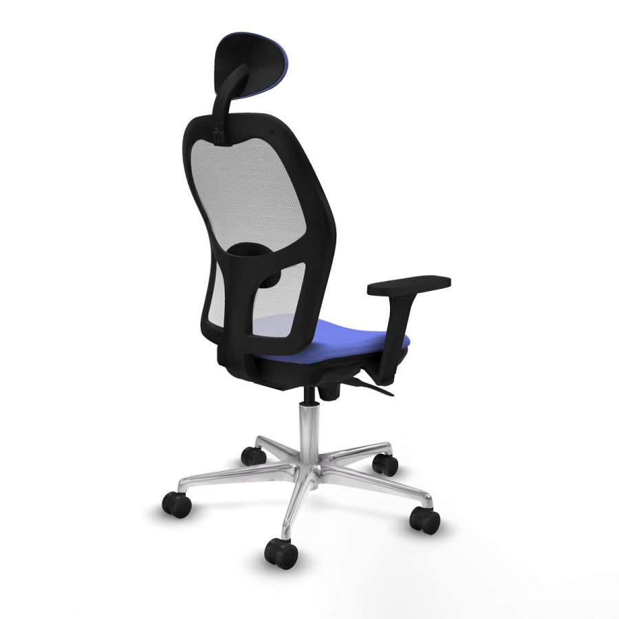 Kontorstol med hovedg�rde Piqueras y Crespo 3D086N1 Lysebl� #6