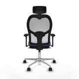 Kontorstol med hovedg�rde Piqueras y Crespo 3D086N2 Lysebl� #5