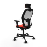 Kontorstol med hovedg�rde Piqueras y Crespo 2D036N2 M�rk orange #4