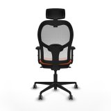 Kontorstol med hovedg�rde Piqueras y Crespo 2D036G2 Orange #5