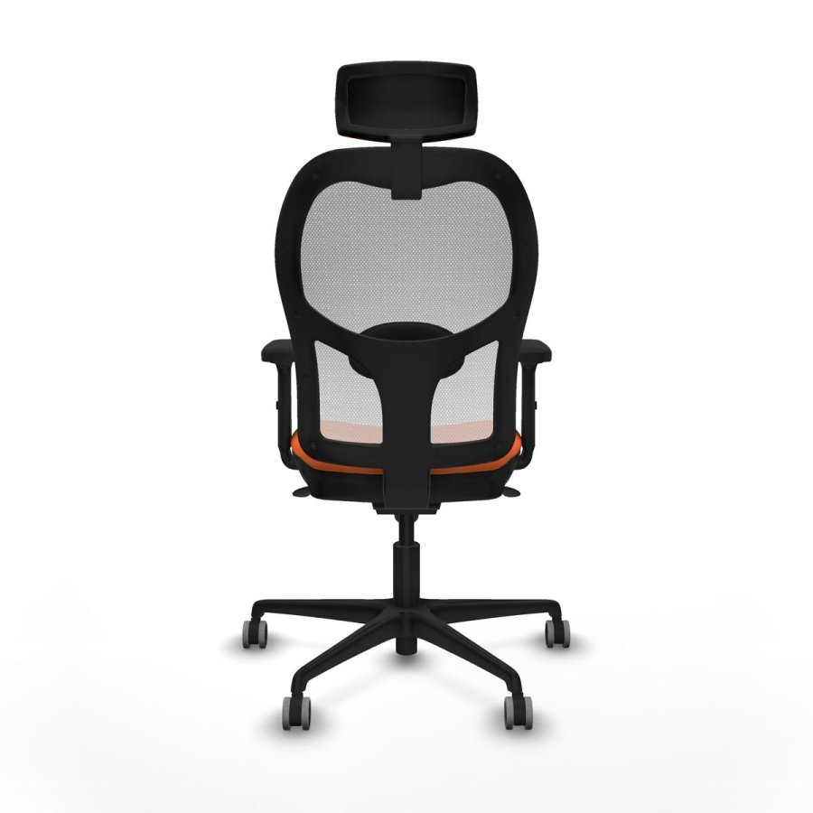 Kontorstol med hovedg�rde Piqueras y Crespo 2D036G2 Orange #5