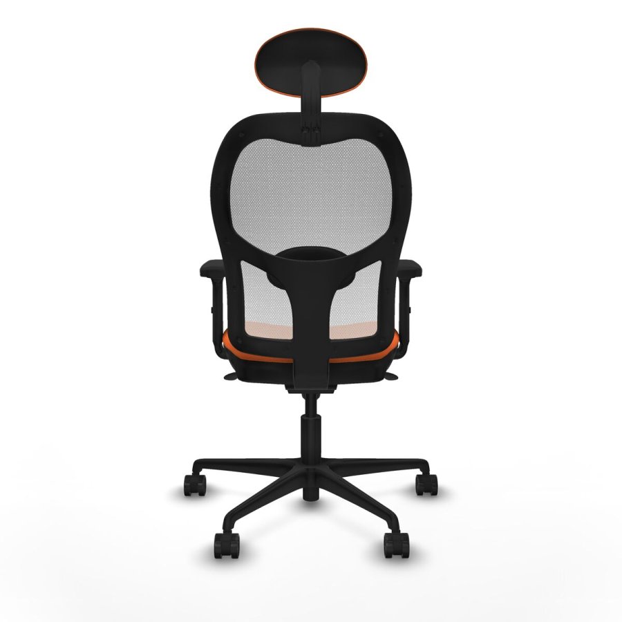 Kontorstol med hovedg�rde Piqueras y Crespo 2D036N1 Orange #5